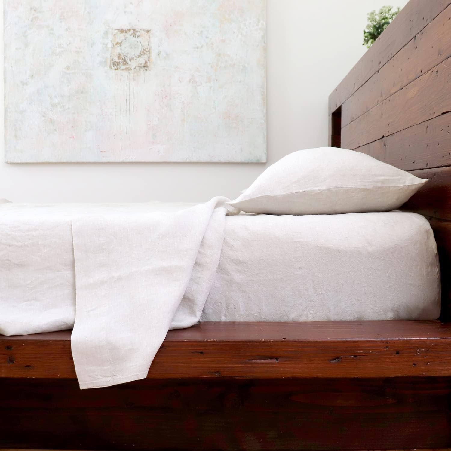 Upgrade Your Bedding with Luxurious Italian Linen Sheets - California King Size 133 Upgrade Your Bedding with Luxurious Italian Linen Sheets – California King Size